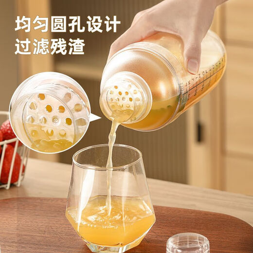 Jian Yang Xueke cup milk tea shop special hand-made lemon tea making tool mixer set Xueke pot mashing stick 700ML + mashing stick + three-piece set