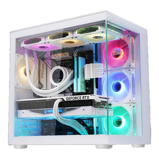 ASUS Family Bucket Ultra7 265KF+5060Ti/5070 Ti graphics card Delta e-sports game desktop AI assembly computer 265K cardless host complete machine DIY assembly U7 265KF+ASUS RTX5070Ti Star Edition