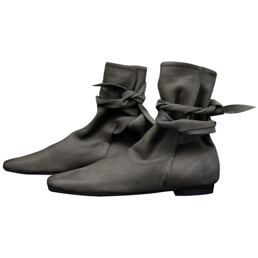 LE MURMURELe Murmure original design niche short boots designer strappy fashionable boots retro ankle boots for women spring Spirulina green 35