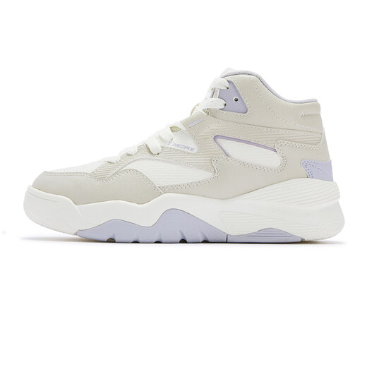 361 women's sports shoes for autumn and winter new high-top cotton shoes plus velvet warm casual sneakers 682536626A-2