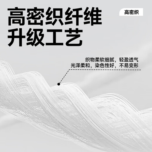 VANCL pure cotton long-sleeved T-shirt men's spring and autumn round neck inner wear casual loose breathable bottoming shirt white XL