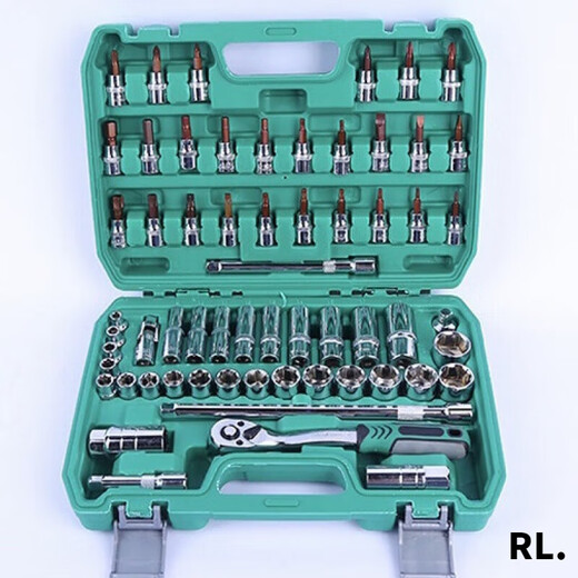 Miyi 3/8 Zhongfei set auto repair warranty set tool wrench extension rod bit combination 24 tooth wrench style