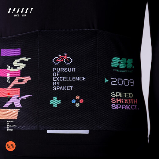 Spakct new cycling clothing road mountain bike men's and women's sports autumn and winter windproof warm tops GAME ON-Red XL