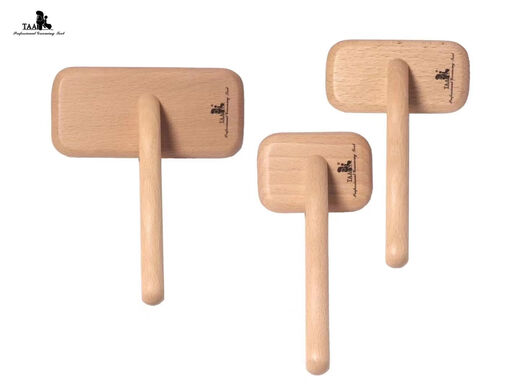 It it TAA wooden handle needle comb soft air cushion comb cat and dog hair comb pet pet shop special hair comb medium size