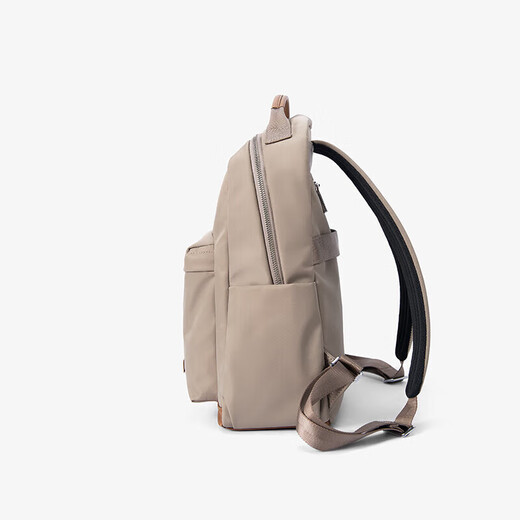 Leif business travel 14-inch computer bag female Korean version student school bag large capacity school backpack seagull gray large size