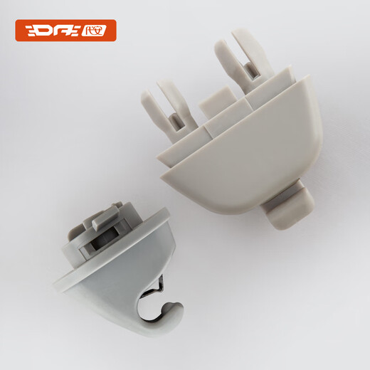 DAIAN is suitable for Volkswagen Lavida Sagitar Magotan Passat Tiguan L Bora POLO makeup mirror sun visor buckle A style convex base gray