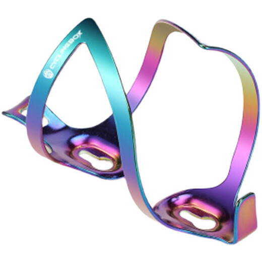 He Jiagong Bicycle Colorful Water Bottle Cage Adjustable Road Bike Mountain Bike Aluminum Alloy Quick Release Water Cup Rack Cycling Equipment Blue Aluminum Alloy Water Bottle Cage (Installation Tools Included)