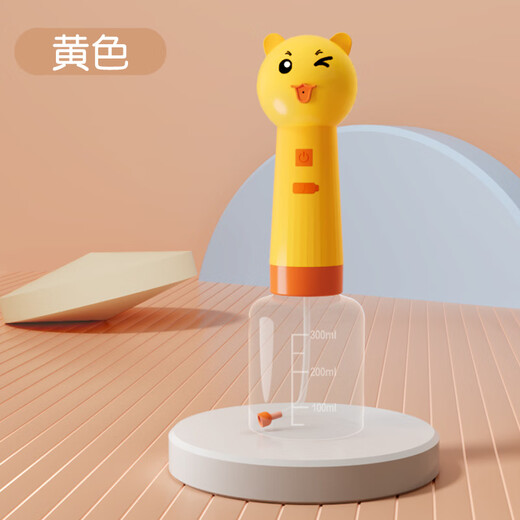 New Internet celebrity pet bubble machine, one-click bubble bath and shower gel bubbler, dog and cat machine, bath liquid dilution, cute bear