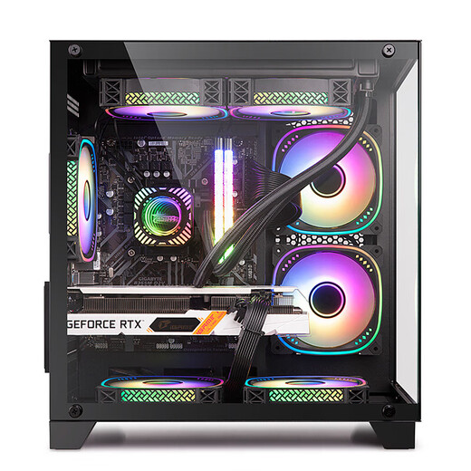 AMD Ryzen 7500F 7600X 7700 7800X3D 9600X 9700X 9950X 9800X3D barebone gaming e-sports desktop host DIY assembly machine configuration four R5 9600X+16G+500G