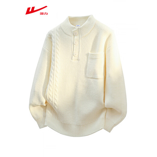 Gray sweater men's winter thickened and warm Henry collar sweater men's design sweater gray M about 90-105 Jin Jin equals 0.5 kg can be worn