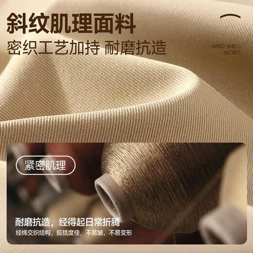 VANCL Jacket Men's Spring and Autumn New Loose Casual Jacket Men's Retro Lapel Contrast Color Jacket Black XL