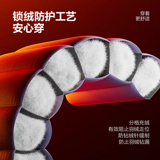 HLA Hai Lan Home Down Jacket Men's 25 Mountain Not High Series Graphene Jacket Men's Winter