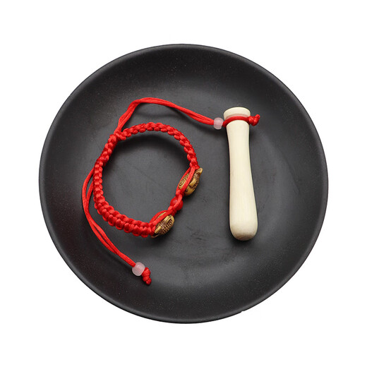 Shijanu pepper stick, pepper wood molar stick, baby teether, baby chewing gum toy for 6 months and above, anti-eating during teething period, pepper stick (silicone shield type)