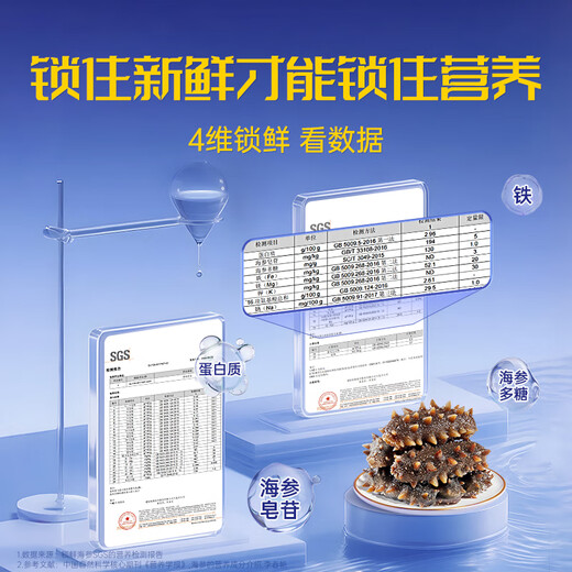 Fukouju Dalian ready-to-eat sea cucumbers, open bag ready-to-eat Liaoning ginseng, seafood and aquatic products, Mid-Autumn Festival gifts, ready-to-eat sea cucumbers, authentic, ration ginseng, multi-pack, ready-to-eat 2Jin Jin equals 0.5kg, 28-32 pieces