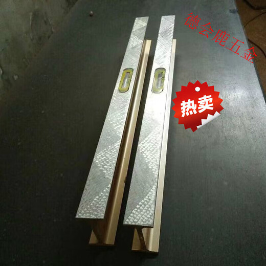 Jieyunmao high-precision magnesium-aluminum alloy flat ruler light alloy flat ruler equipment installation inspection measurement I-shaped level ruler 500 5006030