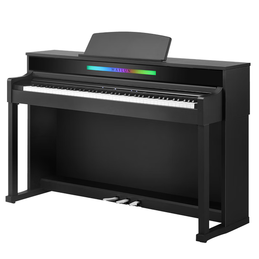 Hailun Electric Piano H301i Elegant Black Graded Heavy Hammer 88 Keys AI Intelligent Real Steel Tone Home Vertical Adult Beginner