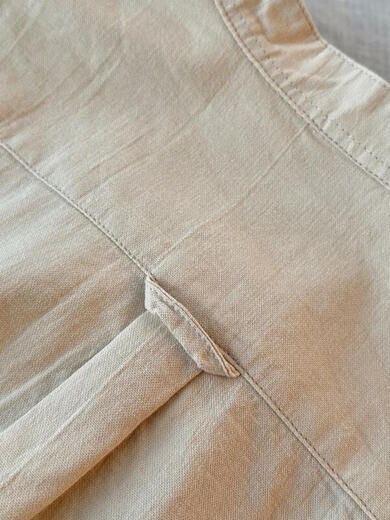 Yingtang 2025 Autumn New Men's Henry Collar Shirt Tops Versatile Simple Cotton Breathable Fashion Apricot M 90-120Jin Jin is equal to 0.5 kg