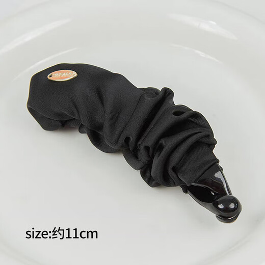 NIANFIN Korean Satin Banana Clip Vertical Clip Women's 2025 New High Ponytail Clip Fixing Artifact Back of the Head Hairpin Headgear