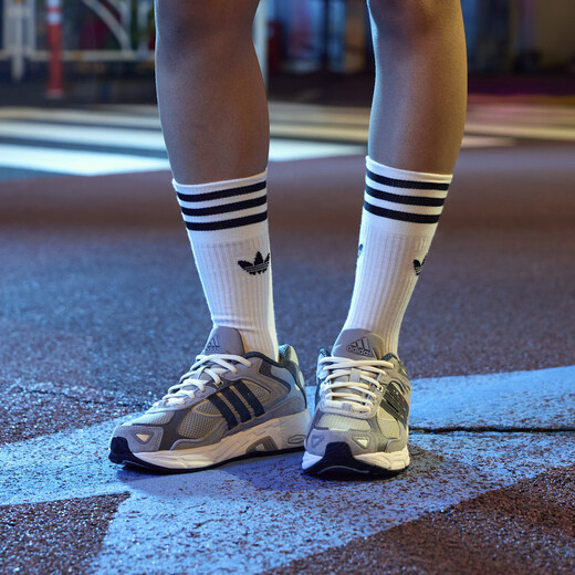 Adidas flashback shoes RESPONSE CL fit dad shoes for men and women Adidas official clover light gray/dark gray 40