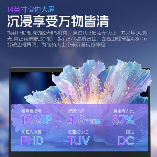 ThinkPad Lenovo ThinkBook 14 + 2025 Core 5 optional 20% subsidy 14-inch thin and light design business office student gaming laptop i5-13420H 16G memory 1TB V14 upgrade face + backlight optional 100% high color gamut