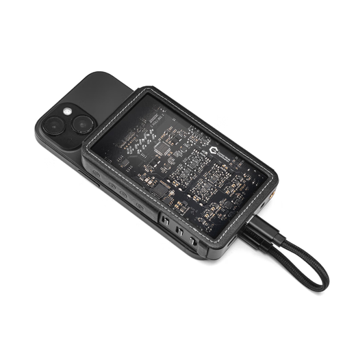 Questyle Sound brand customized SIGMA special leather case, customized peripherals, portable lossless music player leather case