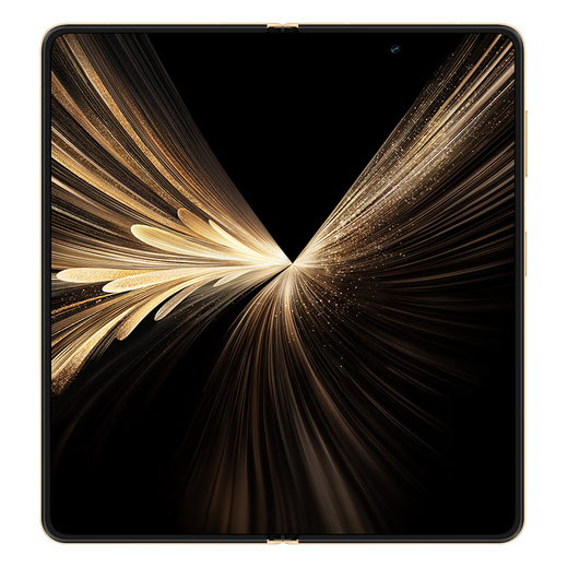 Honor Magic V5, thin and light, long battery life, 6100mAh Qinghai Lake battery, Snapdragon 8 Extreme Edition, foldable screen phone Magic V5, Dawn Gold, 16GB+512GB, official standard configuration + joint warranty + electronic warranty card registered