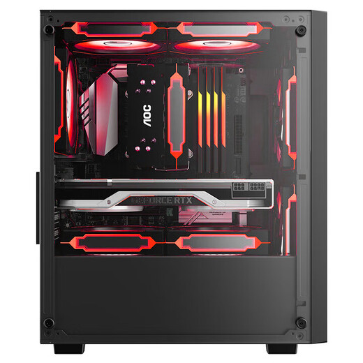 Navigator Intel i5/i7 desktop computer host office commercial home enterprise entertainment e-commerce desktop full set of games independent display assembly computer design complete machine set of one Core i5丨16G丨4G high-definition performance independent display