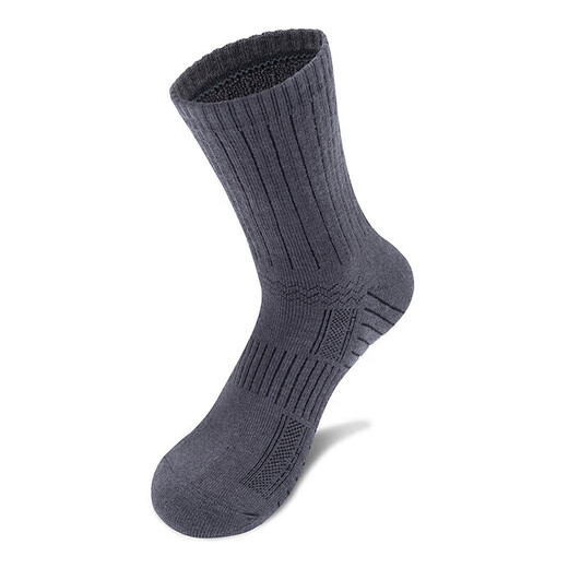 TFO merino wool socks, outdoor sports socks, breathable sweat-absorbent hiking socks 2202462, men's dark gray