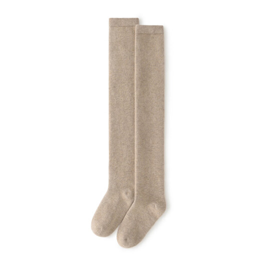 Pure cashmere over-the-knee stockings solid color simple thickened socks Ordos city-made beautiful leg socks 11 black 100% pure cashmere 11 M 65c (customization takes 2 days) upper thigh