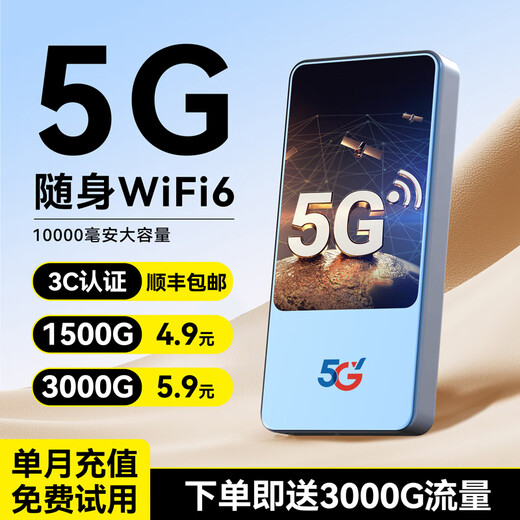 捷兰登5G千兆网速移动随身wifi2025新款免预存高速超长续航无限制流量充电携带无线车载宽带路由器正品 5G天界版【ai多核调频】满血顶配/送3000G