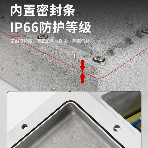 Explosion-proof junction box 300*400 junction box lighting instrument box control box explosion-proof electrical cabinet 500 600 250 explosion-proof type