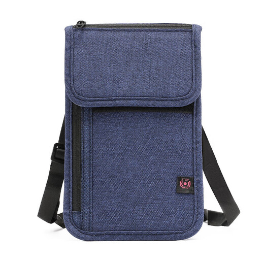 TFO North American Series Dokumententasche, Diebstahlschutz, Reisepass, Aufbewahrungstasche, Münzbörse, 9402443, Marineblau