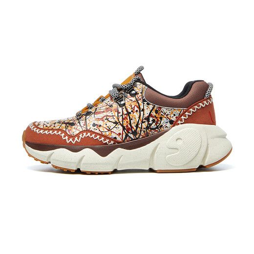 U IN Painted Travel Shoes Sotogrande 5 Splash Art Outdoor Casual Shoes Non-Slip Thick Soled Men's and Women's Shoes Painted Dream Women 37