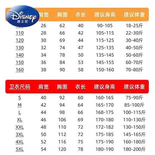 Disney (Disney) parent-child winter coats for a family of three and four 2026 new trendy family portraits and fashionable street mother-daughter sweatshirts plus velvet black hooded sweatshirt/TT family 80 Mom M recommends 80-95Jin Jin is equal to 0.5 kg
