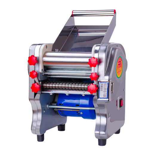 OUOETY Japan imported high-quality fully automatic multi-function noodle machine stainless steel electric noodle machine commercial noodle machine stainless steel 180 premium type (550W) comes with a knife that can make 2 types of noodles