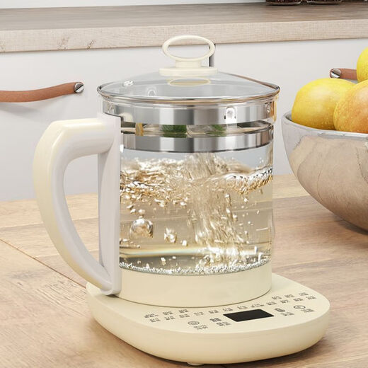 Jingying Selection 24-hour heat preservation German fully automatic health pot household capacity multifunctional teapot glass kettle 1.8L standard model-ordinary glass