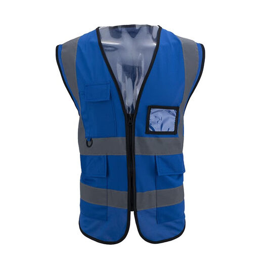 Raft core vest reflective vest high-end construction fluorescent worker traffic luminous clothing jacket night riding construction safety clothing fluorescent yellow