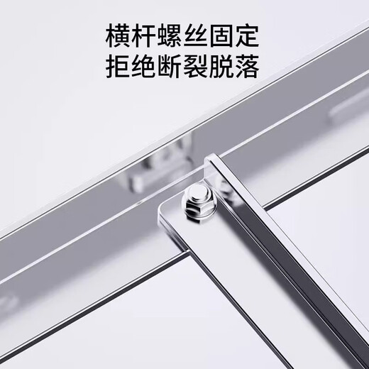 Mei Kung Fu air conditioner bracket thickened stainless steel air conditioner outdoor unit bracket air conditioner hanger reinforced air conditioner outdoor shelf suitable for Midea Gree Haier Oaks and other 1-1.5P air conditioner bracket 1-1.5P upgraded extra thick stainless steel