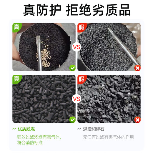 Yuanbang (YUANBANG) gas mask, fire mask, fire escape, smoke mask, filtered chemical oxygen self-rescue respirator, fire blanket, national standard 3C certification/round box upgrade