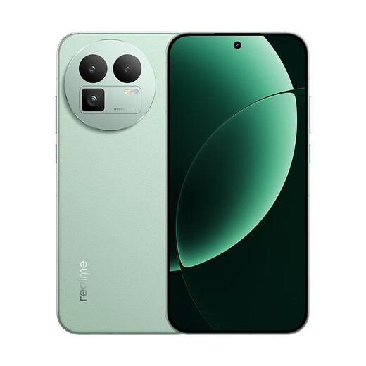 Realme GT8 new product 5G Snapdragon 8 Extreme Edition e-sports independent graphics chip 2K 144Hz high refresh direct screen 50 million periscope telephoto e-sports game student mobile phone Green 12GB+256GB