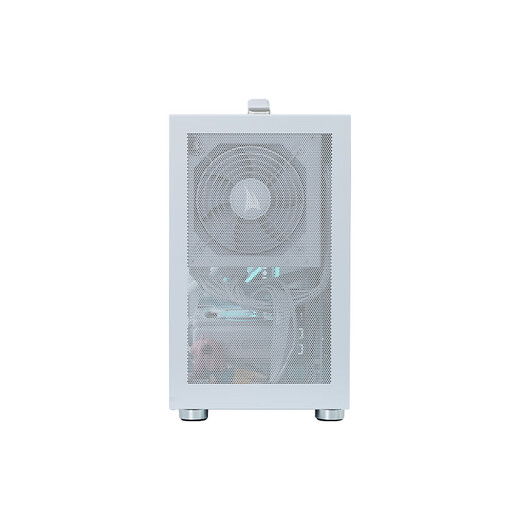 AMD R5 9600X/RX9070XT/RTX5060TI/5070 Huajiao mini pure white mini host ITX assembly computer desktop computer host desktop AIPC computer configuration six丨R5 9600X/RTX 5060TI
