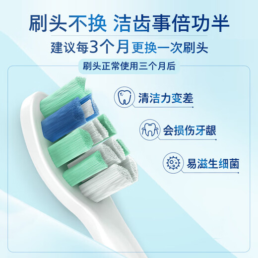 Philips (PHILIPS) Xiao Zhan recommends electric toothbrush Diamond 1 series as a birthday gift for adults to give to boys/girlfriends, 3 times clean teeth and easy brushing feeling, quantum black, national subsidy