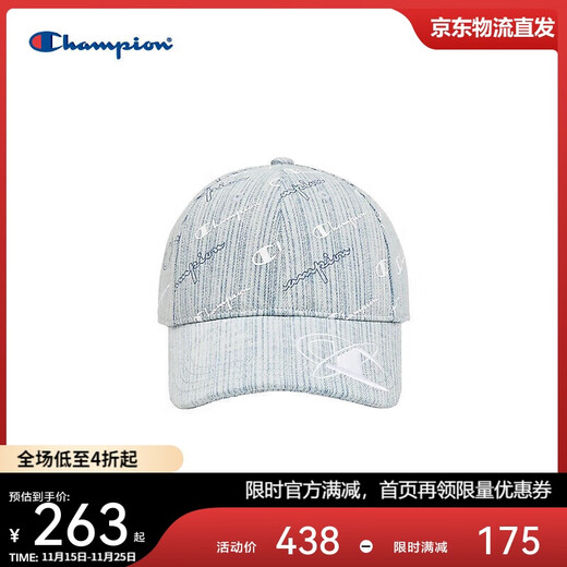 Champion American Champion 2025 new baseball cap for men and women casual fashion old flower full print sun protection peaked cap 25SSA20