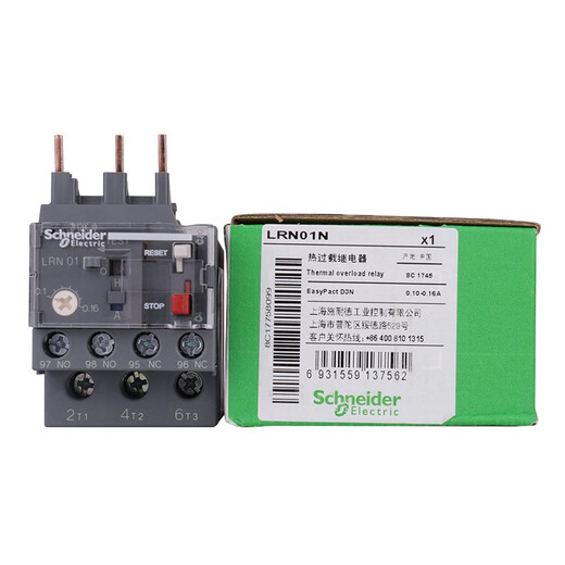 Schneider thermal overload relay LRN series set current 0.1-104A LRN10N (set current 4-6A)