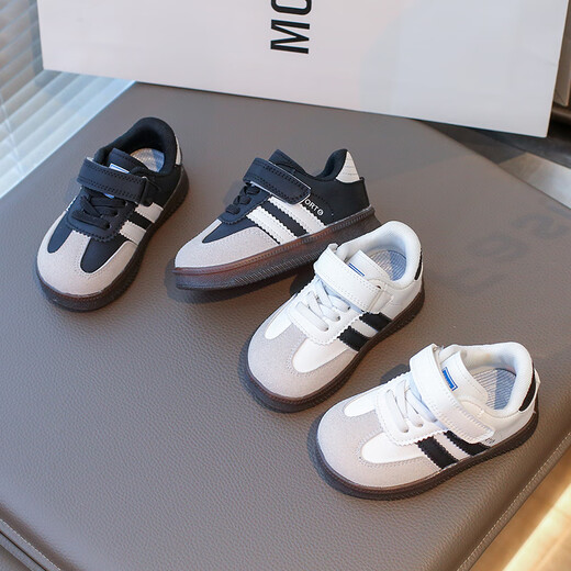 Tyrannis Yangma recommended baby girl's moral training shoes spring and autumn new Korean style baby boy anti-skid shoes soft sole beige 16_inner length 11.5cm