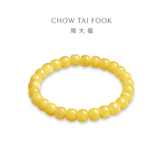 Chow Tai Fook beeswax bracelets can be stacked as gifts CV182
