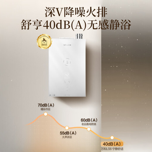 Vanward LS6 Super Energy Efficiency 16L Zero Cold Water Gas Water Heater Natural Gas Household Small Volume Water Servo Constant Temperature Noise Reduction Condensation 200% Boost