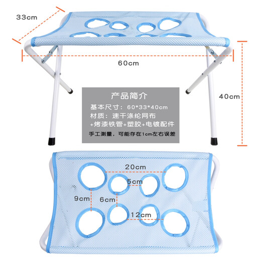 Cat bathing rack, nail clipping, anti-scratch and anti-bite pet grooming, small dog hammock, cat bathing artifact, navy blue (upgraded model)