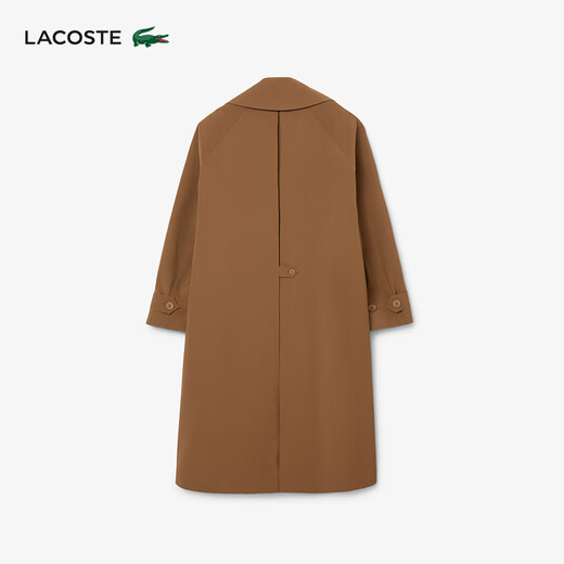 LACOSTE French Crocodile 2025 Autumn and Winter Show Series Uniform Coats for Men and Women|BH4563 52I/khaki brown/off-white M