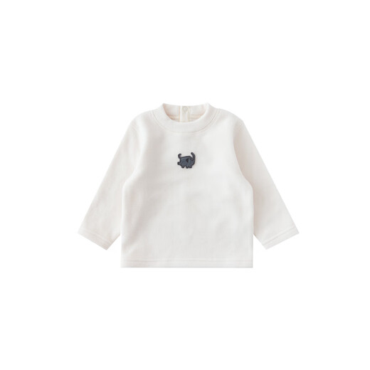 YOUGE's new winter product for infants and young children, double-sided polar fleece baby warm and comfortable half turtleneck top